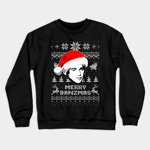 Tony Danza Merry Danzmas Crewneck Sweatshirt by Nerd_art